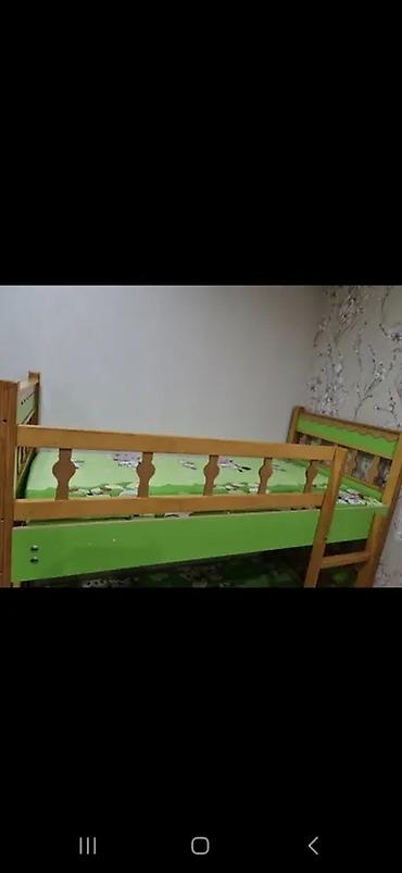 Ev üçün mebel: İşlənmiş, İkinəfərlik çarpayı, Bazasız, Matras ilə, Siyirməli, Türkiyə — 9