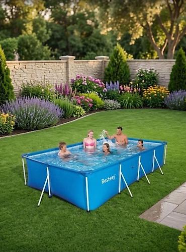steperi za decu: 💦 ☀️Vaša privatna plaža u dvorištu! 🌊 450 x 220 cm Cena: 20.000 din — 2