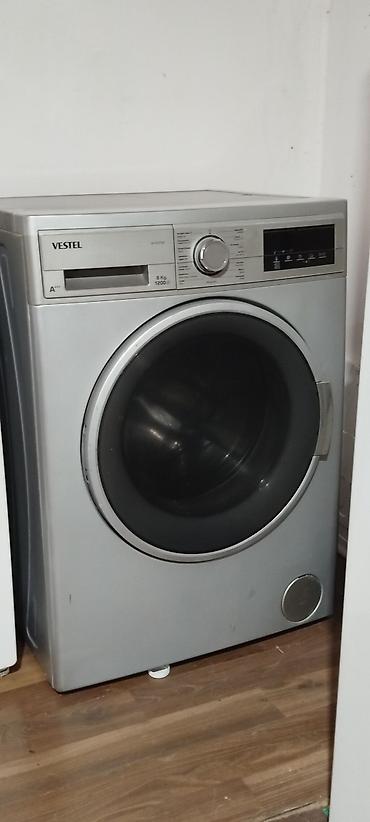 ay: Paltaryuyan maşın Vestel, 8 kq, İşlənmiş, Avtomat, Qurutma var, Kredit yoxdur, Pulsuz çatdırılma — 1