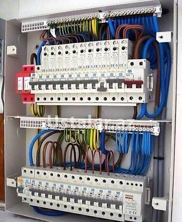 elektrik xidməti: Xidmət: Elektrik paylayıcı lövhələrin (şitlərin) yığılması və montajı — 1