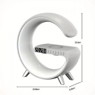 Другие аксессуары для мобильных телефонов: Беспроводная Bluetooth Колонка с беспроводной зарядкой и лампой GADGET — 4