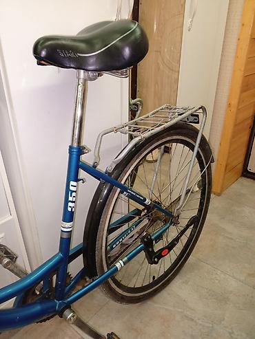 velosiped masin: Şəhər/komfort tipli velosiped – START 350 - Rəng: mavi, polad — 3