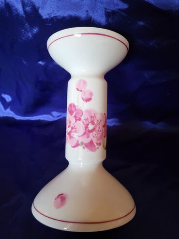 Stare vaze i dekor: Svecnjak nov 1945g+ Volkstedt Nemacka. Nov svecnjak,sve na njemu — 7