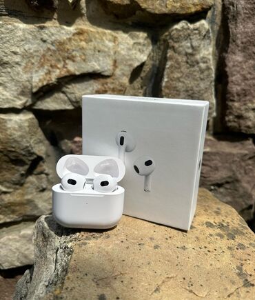 наушники apple airpods: Apple, Новый, Беспроводные (Bluetooth), Классические