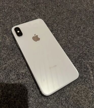 Apple iPhone: IPhone X, Скидка 10%, Б/у, 64 ГБ, Белый, 100 %