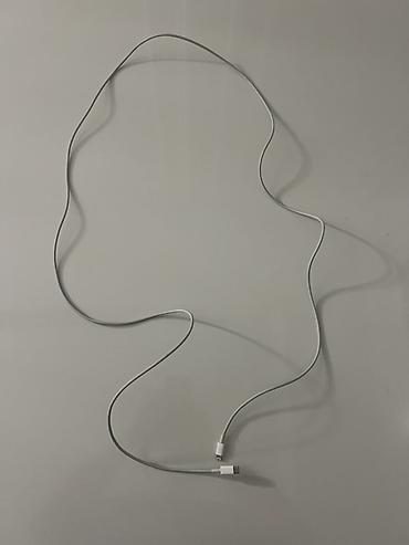 ipod baku: Lightning–USB şarj/data kabeli - Rəng: ağ/boz - Uclar: USB-A — 1