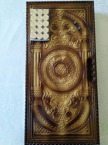 Nərdlər: Nərd Nerd Nərd Nerd taxta Qoz ağacından hazırlanmış əl işi olan — 1