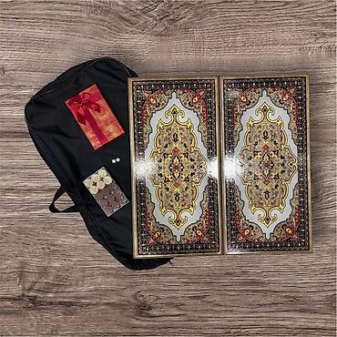 №: 13981 Məhsulun adı: Nərd dəsti Hədiyyəlik, dikt və qoz ağacından