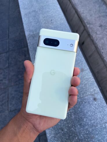 телефоны филипс: Google Pixel 7, Колдонулган, 128 ГБ, түсү - Сары, 1 SIM, eSIM