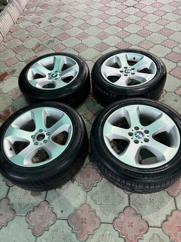 кольца на диски: Дөңгөлөктөр монтажда 255 / 50 / R 19, Кыш, Колдонулган, Комплект, Жеңил унаалар, Куйма, тешиктери - 5
