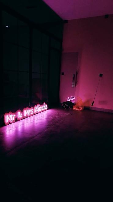 neon: Neon led işıq lövhələri – fərdi dizayn və istehsal - Fərdi mətn, logo — 5