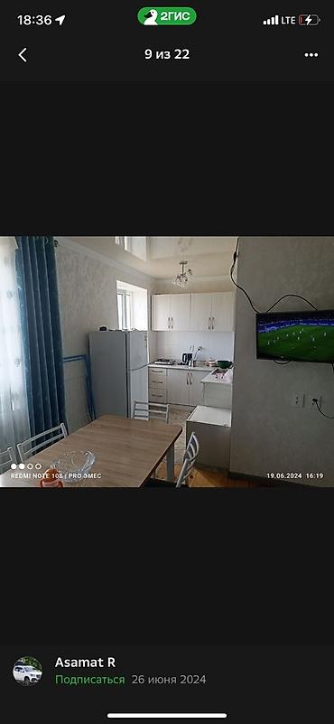 act building: Аренда квартиры на Иссык-Куле, Чок-Тал, 5 мест, Цена Целиком за жилье — 7