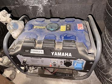 Генераторы: Бензогенератор Yamaha EF‑5500EFW Характеристики: - Номинальная — 4