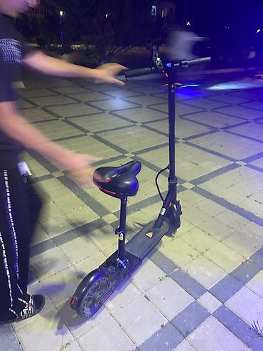 3 tekerli velosiped type 1: Elektrik skuter – oturacaqlı, şəhər üçün ideal - Güclü ön LED fənər — 2