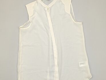 białe bluzki bez ramion: Blouse, H&M, XL (EU 42), condition - Very good