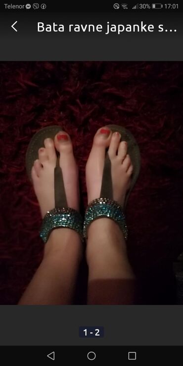 ženske sandale 42: Sandals, Bata, 38.5