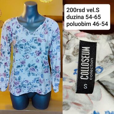 Majice dugačkih rukava: M (EU 38), bоја - Šareno — 23