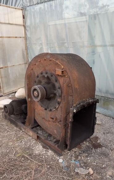 пресс для металлолома: Промышленный роторный Дымосос ДН -8 на раме с электроприводом