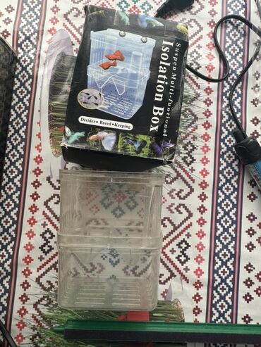 Akvariumlar: Akvaryum dəsti 1 akvaryum tezedi qalan herwey iwlenmiwdi ekseryeti az — 19
