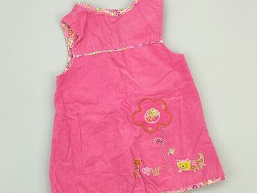 sukienka z bialym kolnierzykiem: Dress, 12-18 months, condition - Very good