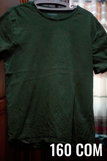 мужской футболка: Футболка M (EU 38), цвет - Зеленый