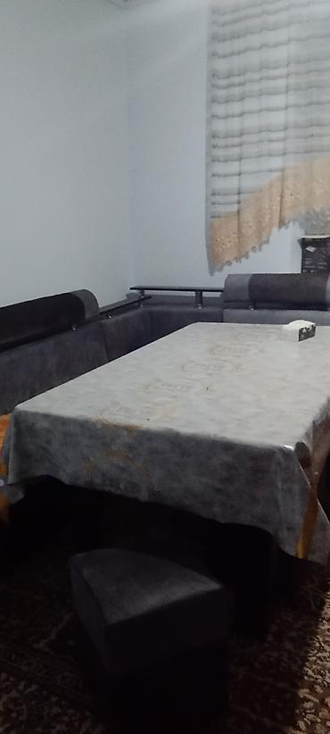 мягкие раскладные диваны: Угловой модульный диван + кухонный уголок с пуфами - Угловой диван — 2
