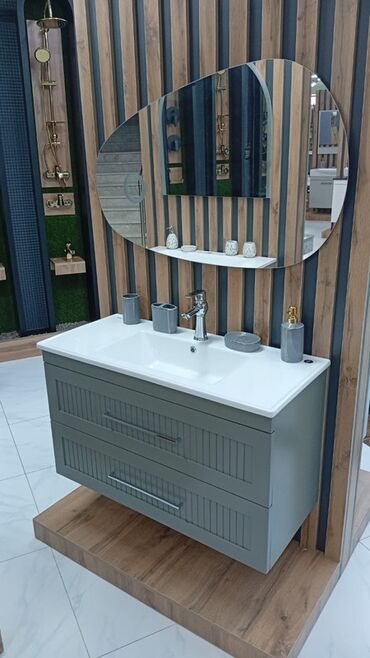 Hamam üçün aksessuarlar: Məhsul: Hamam üçün müasir mebel və aksesuarlar dəsti Təsvir: - Divara — 16