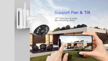 Видеонаблюдение: #Видеонаблюдение #Солнечная камера #Поворотная камера VStarcam BG69TZ — 10