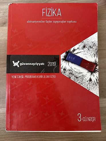 Fizika – abituriyentlər üçün tapşırıqlar toplusu,Güvən Nəşriyyatı Az lalafo.az -da Fizika – abituriyentlər üçün tapşırıqlar toplusu,Güvən Nəşriyyatı Az
