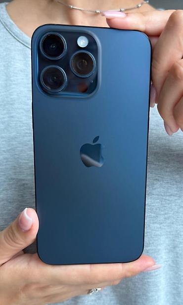 IPhone 15 Pro Max, 1 TB, Blue Titanium lalafo.az -da IPhone 15 Pro Max, 1 TB, Blue Titanium