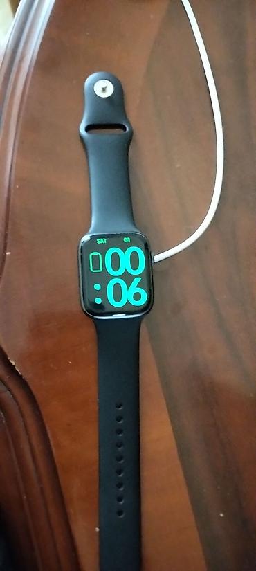 baterika: İşlənmiş, Smart saat, Apple, Sensor ekran, rəng - Qara — 1
