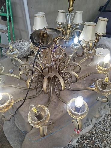 listlər: Çılçıraq, 10 və daha çox lampa, Metal — 3