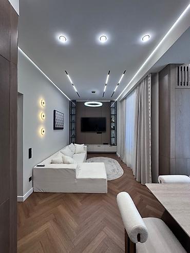 elegance stroy: 3 комнаты, 75 м², Асанбай мкр Элитка, 1 этаж, Евроремонт — 8