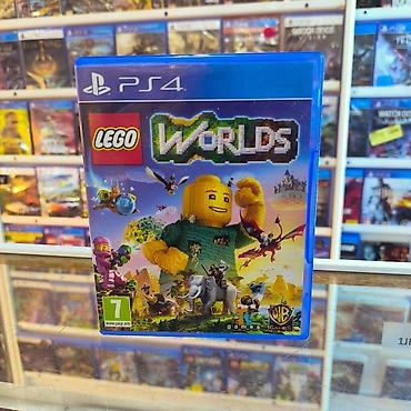 ps4 disc: "Lego Worlds" PS4 oyunu PlayStation 4 PlayStation üçün orijinal oyun — 1