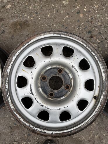 Диски: Железные Диски R 14 отверстий - 4, Новый — 7