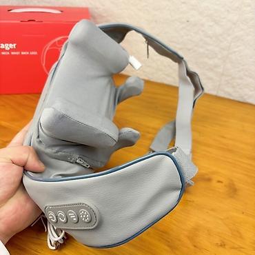 Массажеры и массажные аксессуары: 💆‍♂️ Массажёр для шеи и плеч с подогревом 🔥 Снимает боль, усталость и — 9