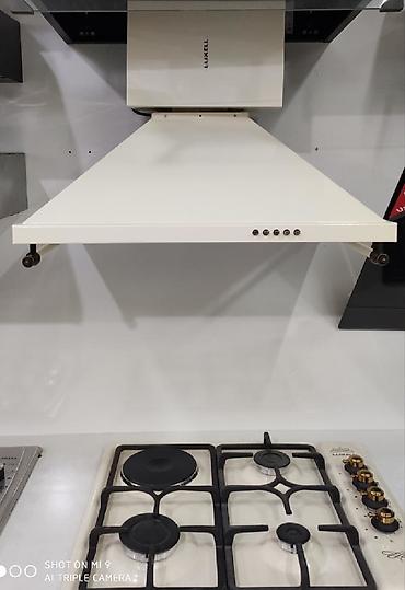 Aspirator qaz plitesi luxell Türkiyə istehsali zontlu klassiq model 2 — 2