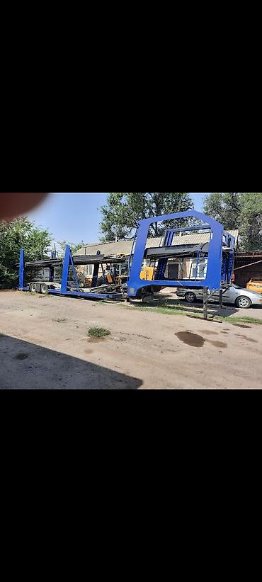 carrier: Прицеп, Special trailer, Сar carrier trailer, от 12 т, Б/у — 1