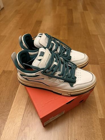 lining wade: Новые Кроссовки Li-Ning Wave, низкий силуэт. - Верх: натуральная кожа — 4