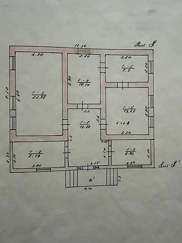 Продажа коттеджей и домов: ID008 🗝️Продаю дом 90кв2, район Аламединского рынка. •Участок 8,5 — 14