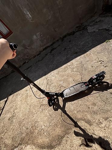 elektrikli scooter tap az: Şəhər üçün böyük təkərli skuter – mexaniki (elektriksiz) - Rəng: qara — 4