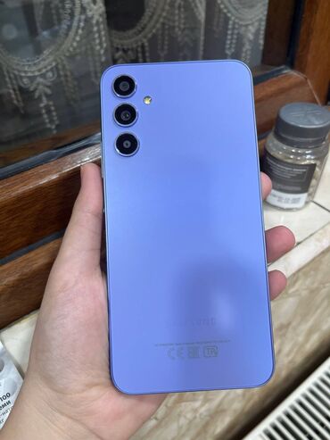 origimo opad 5: Samsung Galaxy A34 5G, 128 GB, rəng - Bənövşəyi, Barmaq izi, İki sim kartlı, Face ID