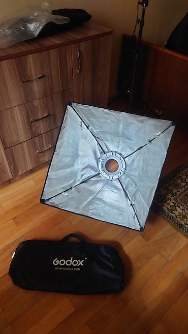 video isiq: Продаются комплект для фотостудии Софтбокс 60x60 Godox 2 шт Стойка — 7