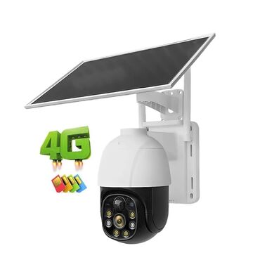 ip kamery jooan night vision: Камера 3-Мегапиксельная наружная солнечная камера видеонаблюдения