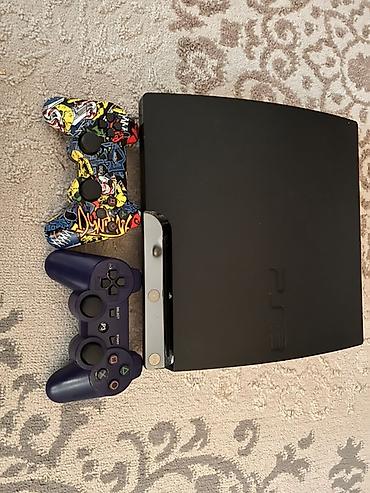 honor x: Игровая приставка Sony PlayStation 3 (модель Slim) с двумя — 1