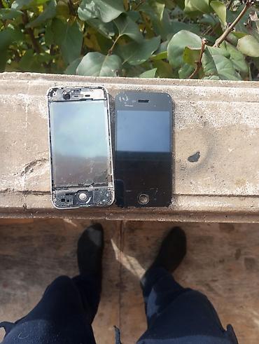 Мобильные телефоны и аксессуары: IPhone 4, < 16 ГБ, Black Titanium, Битый — 3