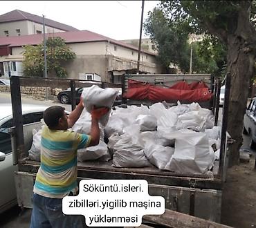 usta işləri: Söküntü və tikinti tullantılarının yığılması xidməti - Mənzillərdə — 4