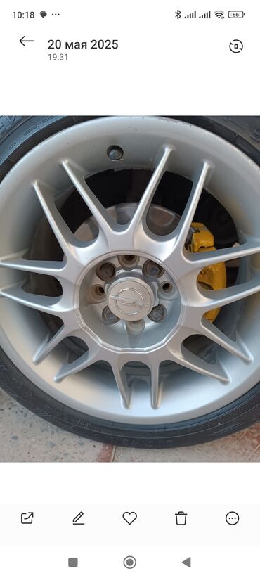 Disk təkərlər: Universal Enkl sport 4bolt.original İtaliya.tekerler az istifade