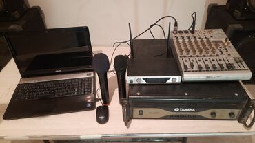 разветвитель наушников и микрофона: Продаю усилитель комплект [усилител yamaha pl 2400, пулт berenjer