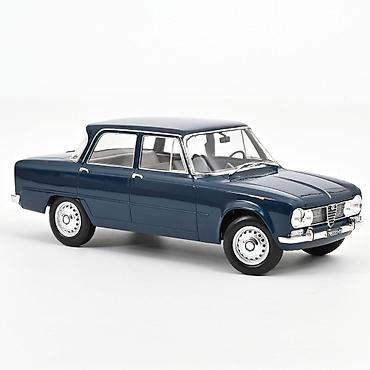 odece: Alfa Romeo Giulia TI 1964 – Petrol Blue – Norev 🚗💙✨ Norev Alfa Romeo — 1